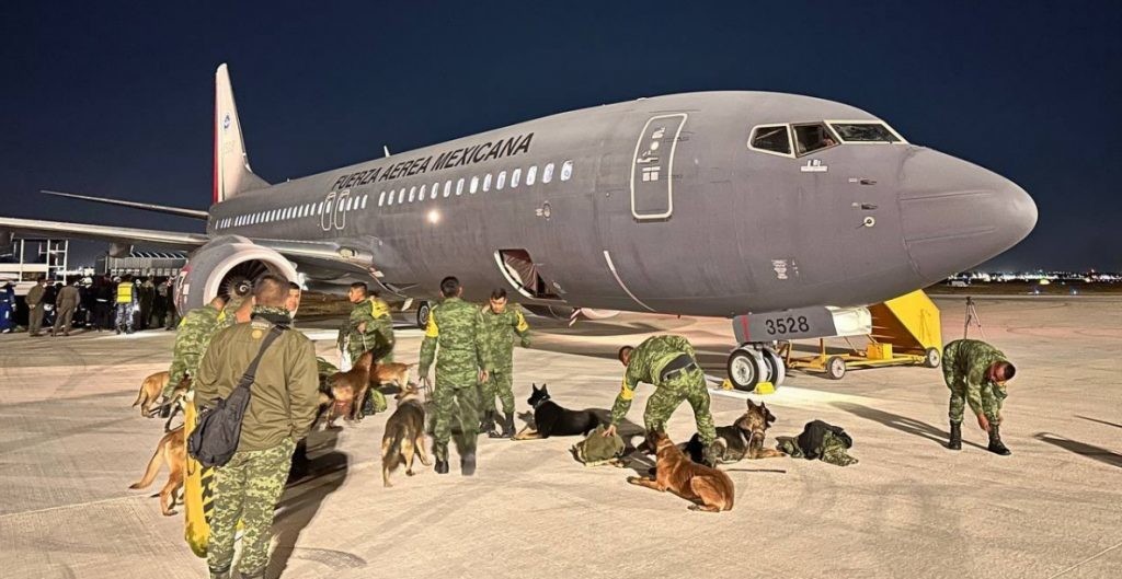 Se espera que la aeronave de la SEDENA despegue durante las primeras horas de la Base Aérea Militar del aeropuerto internacional de Santa Lucía, en el Estado de México. Foto: Archivo/ Twitter