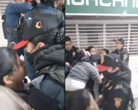 VIDEO: Detienen a 'vagonero' menor de edad y desencadena riña con policías