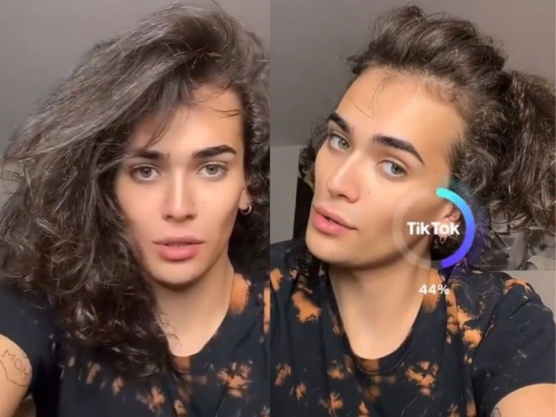 VIDEO: Se enoja mujer trans con TikTok por detectarla como hombre