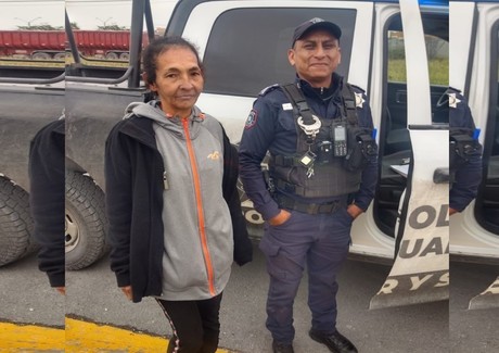 Policía de Guadalupe encuentra mujer colombiana de 57 años extraviada seis días
