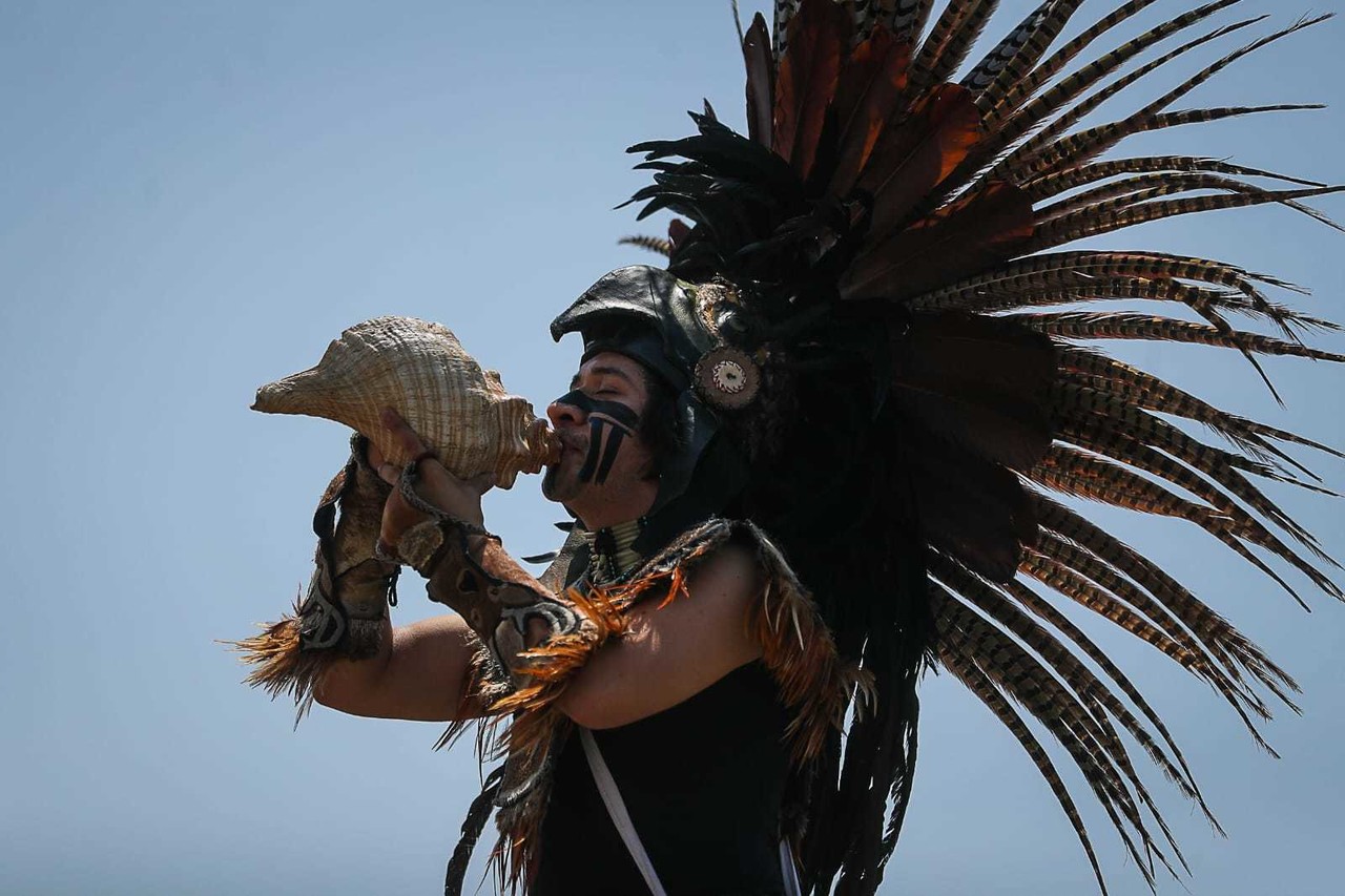La entidad está presente con espectáculos como las danzas prehispánicas de Teotihuacán. Imagen: GEM.