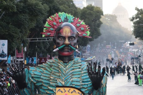 Gran éxito el Desfile de Día de Muertos de la Ciudad de México 2023