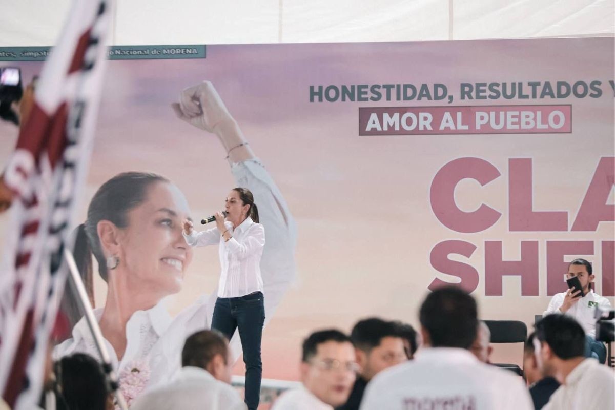 Inicia Claudia Sheinbaum precampaña en Veracruz