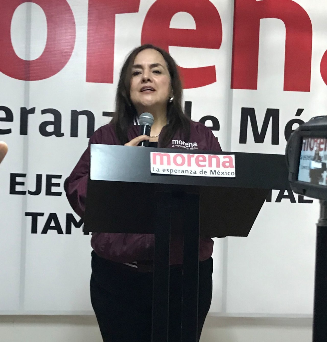 Yuriria Iturbe Vázquez, dirigente de Morena del Estado.