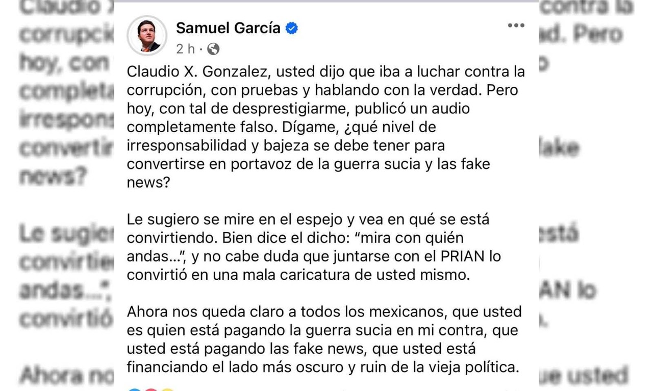 El audio, que dura poco más de un minuto, muestra a un hombre que insulta y amenaza a una mujer.  Foto: Samuel García.