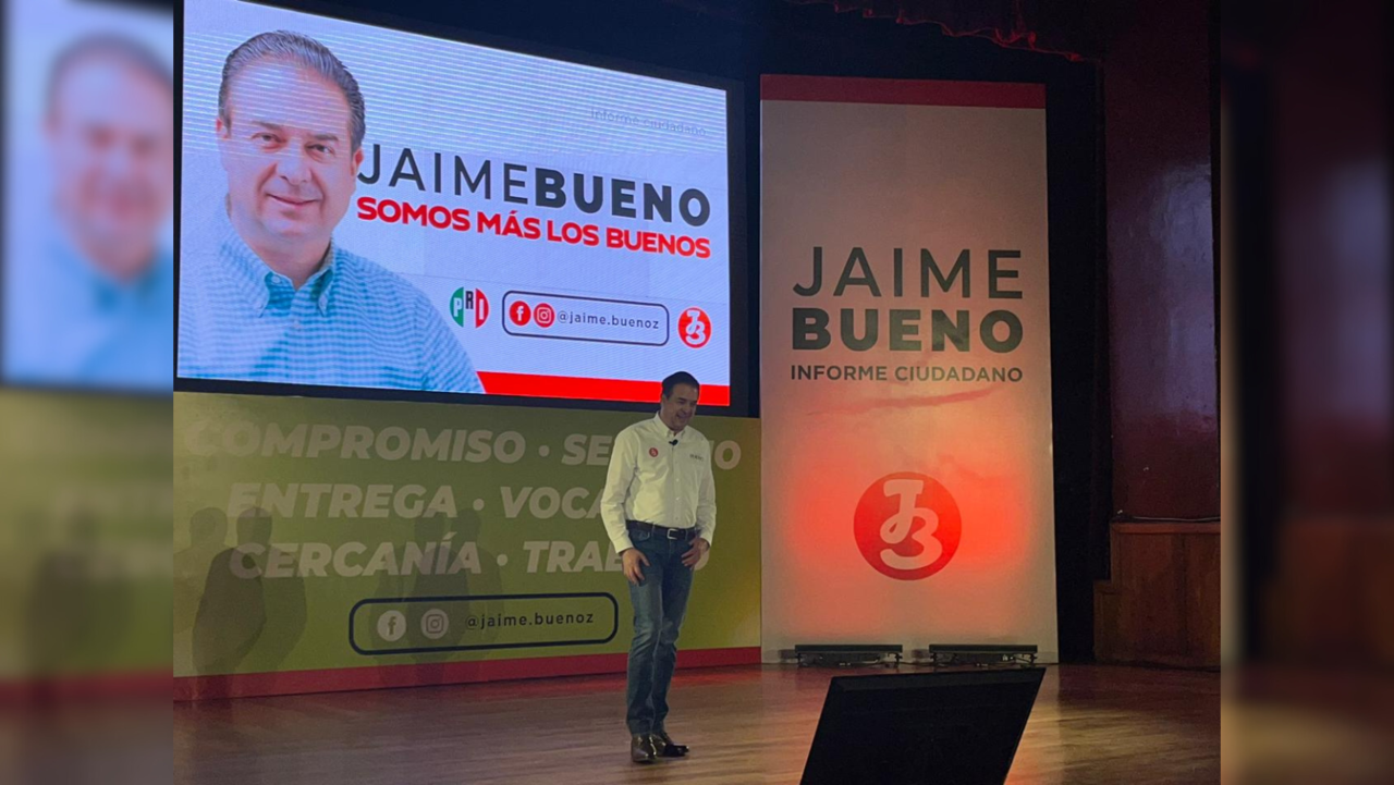 Se realizó la presentación del informé ciudadano del diputado federal Jaime Bueno Zertuche / Foto: Marco Juárez
