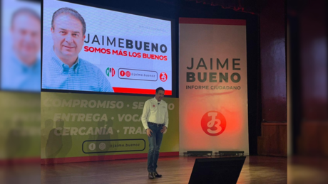 Rinde Jaime Bueno informe legislativo