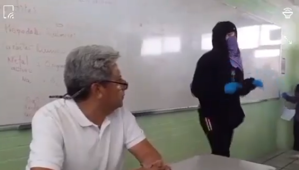 Video viral: Alumnas de la Voca 8 denuncian violencia de profesor. Foto: Especial