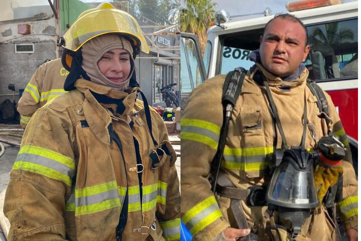 Bomberos de Comondú rescatan a 3 mascotas de un incendio. Foto: Especial  |  Facebook Bomberos de Comondú