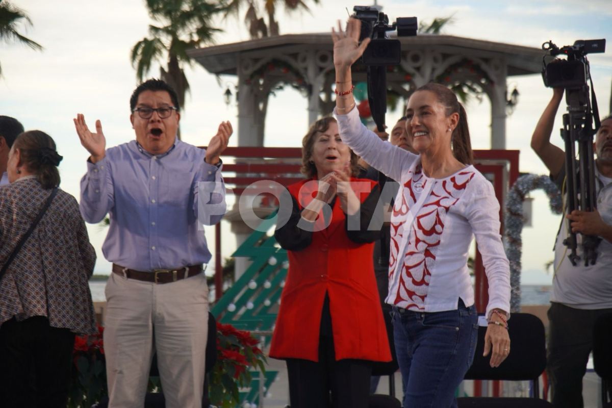 Claudia Sheinbaum Recibe Apoyo De Simpatizantes En La Paz: Mejorará La ...