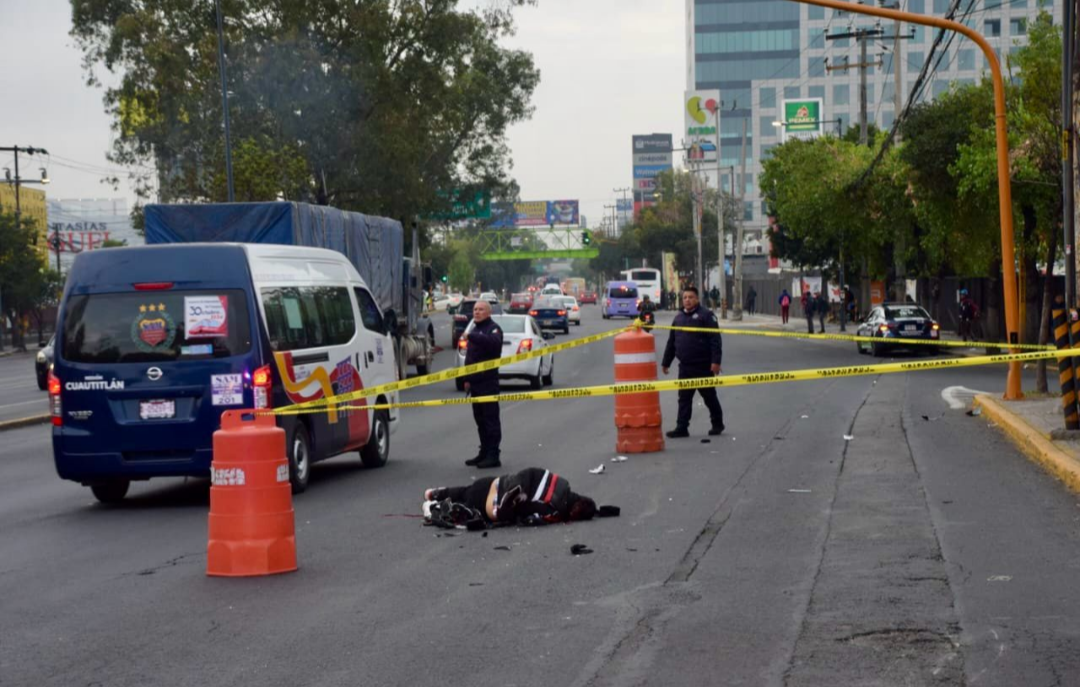 Fueron registrados dos accidentes en motocicleta en la entidad mexiquense. Imagen: Cortesía.