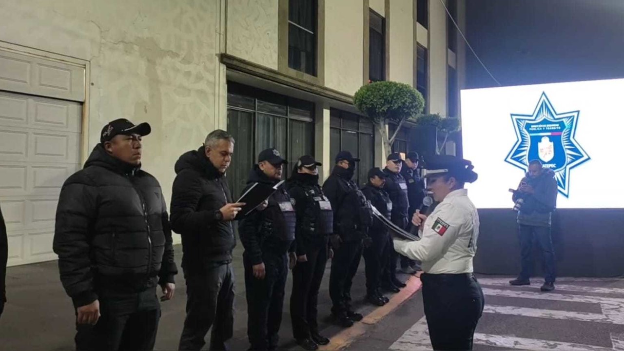 Luego de que jefes policiales recibieron amenazas del crimen organizado, el alcalde Fernando Vilchis analiza suspender los pases de lista. Foto: Captura de pantalla