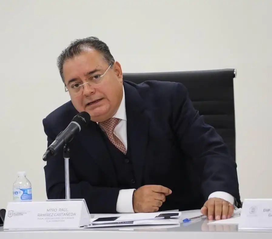 Raúl Ramírez Castañeda, titular de la Fiscalía Especializada en Combate a la Corrupción de Tamaulipas. Foto: Agencia.