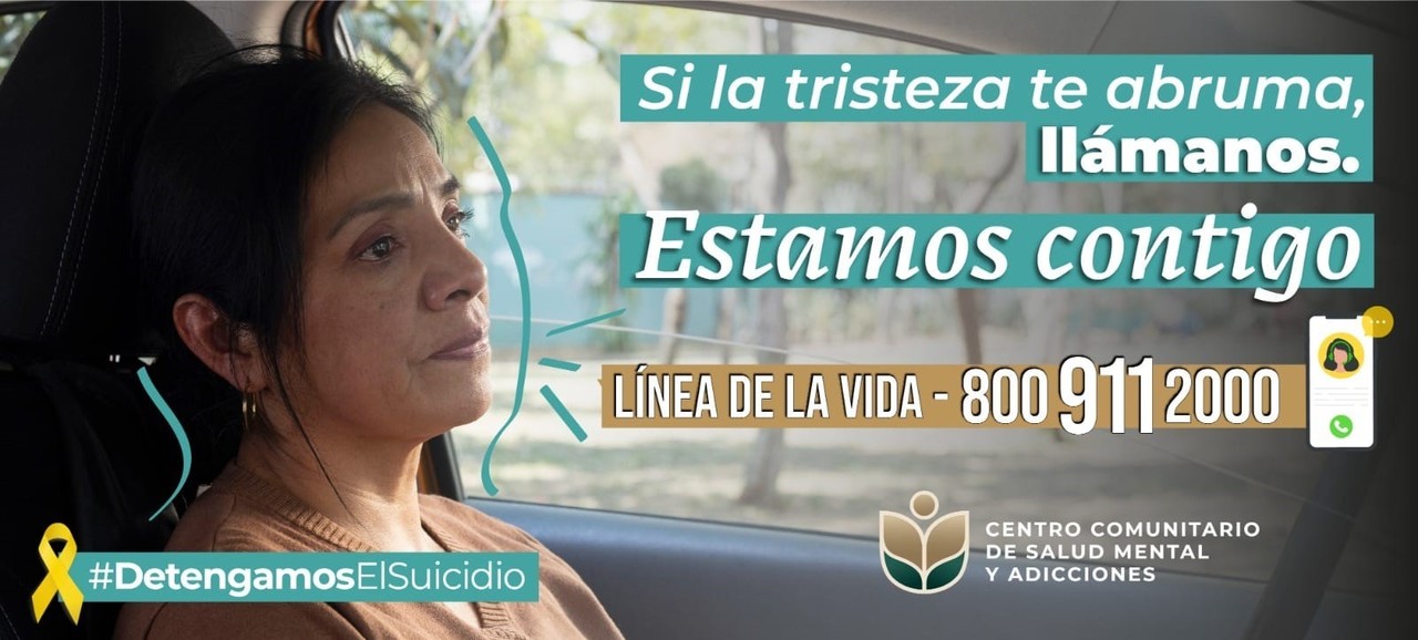 Detengamos el suicidio, nueva campaña de Salud