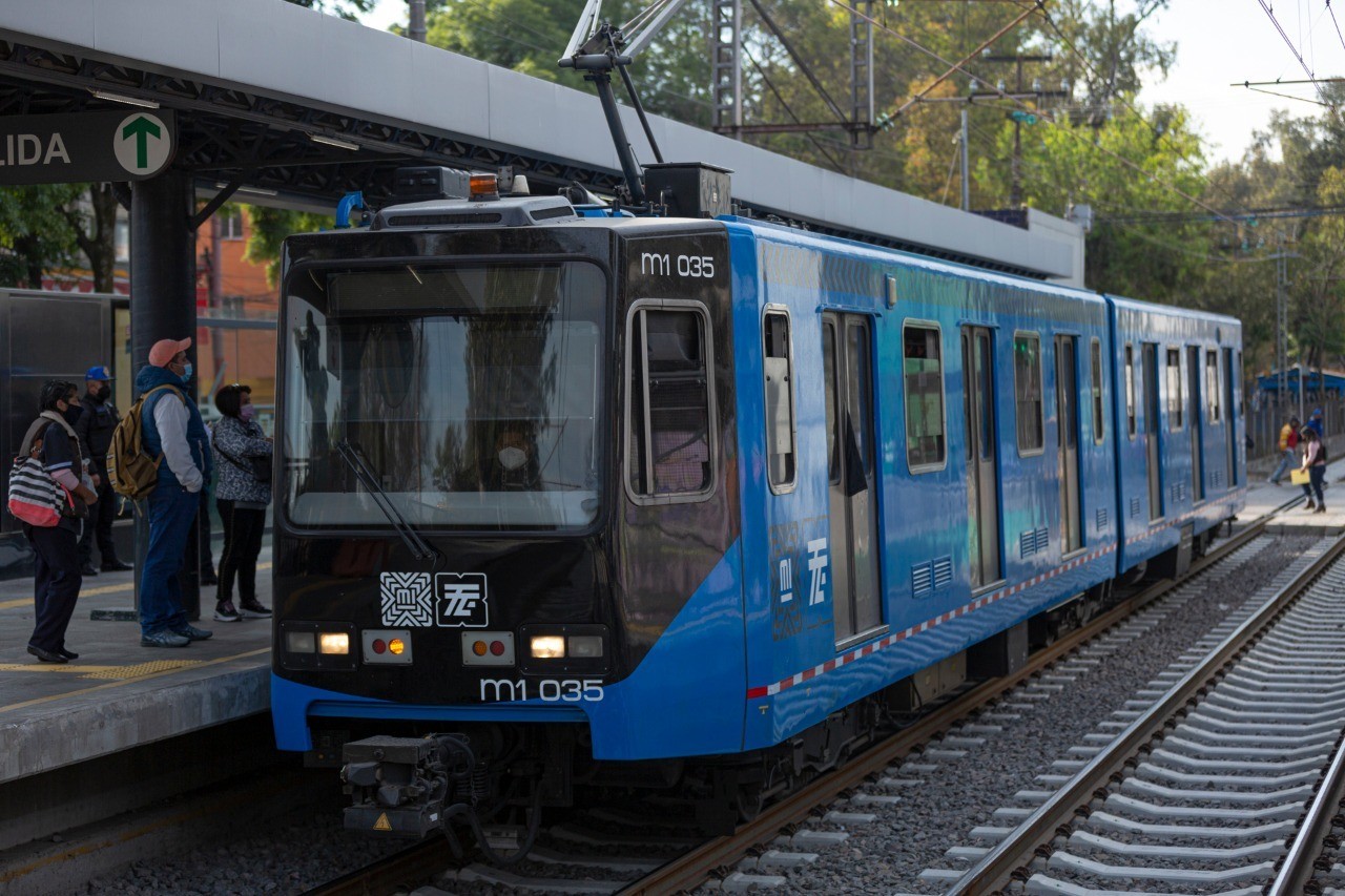 Cierre temporal de la estación Textitlán del Tren Ligero. Foto: Gobierno de la CDMX