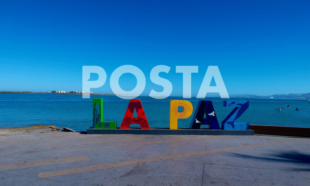 Letras de La Paz. Foto: Posta