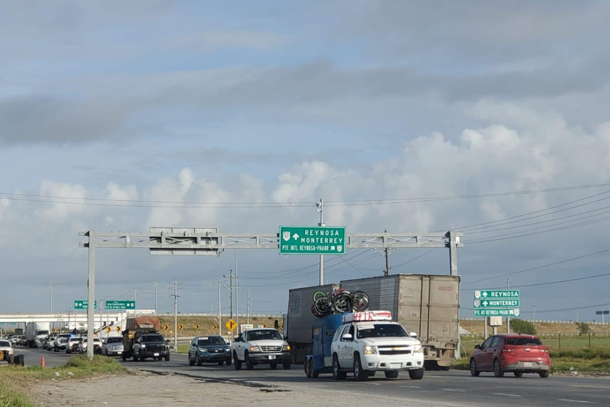 Ingresa a Tamaulipas nueva caravana de paisanos por Reynosa