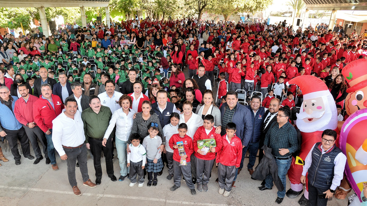 Una Navidad con Valor y Corazón llegará a más de 250 mil niños en todo el estado. Fotos: Cortesía Gobierno del Estado