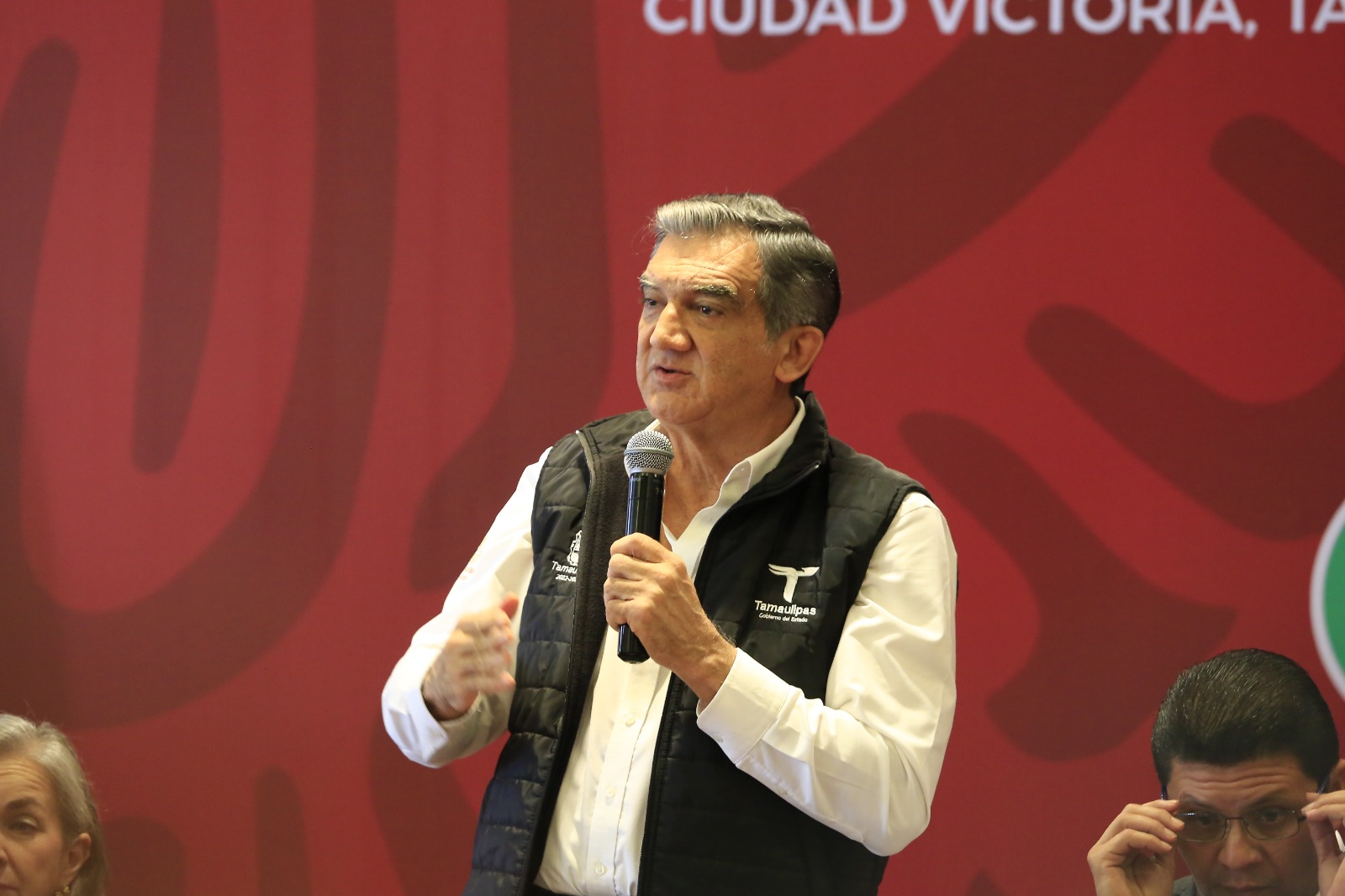 Gobernador de Tamaulipas, Américo Villarreal Anaya.