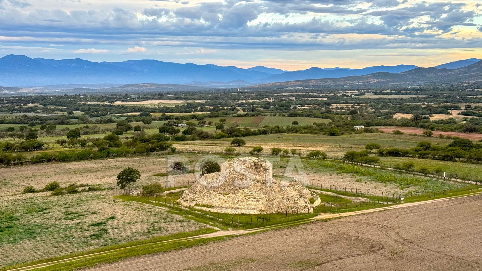 Pirámide Cuitzios en Tula, Tamaulipas. Foto. Osberto Vera.