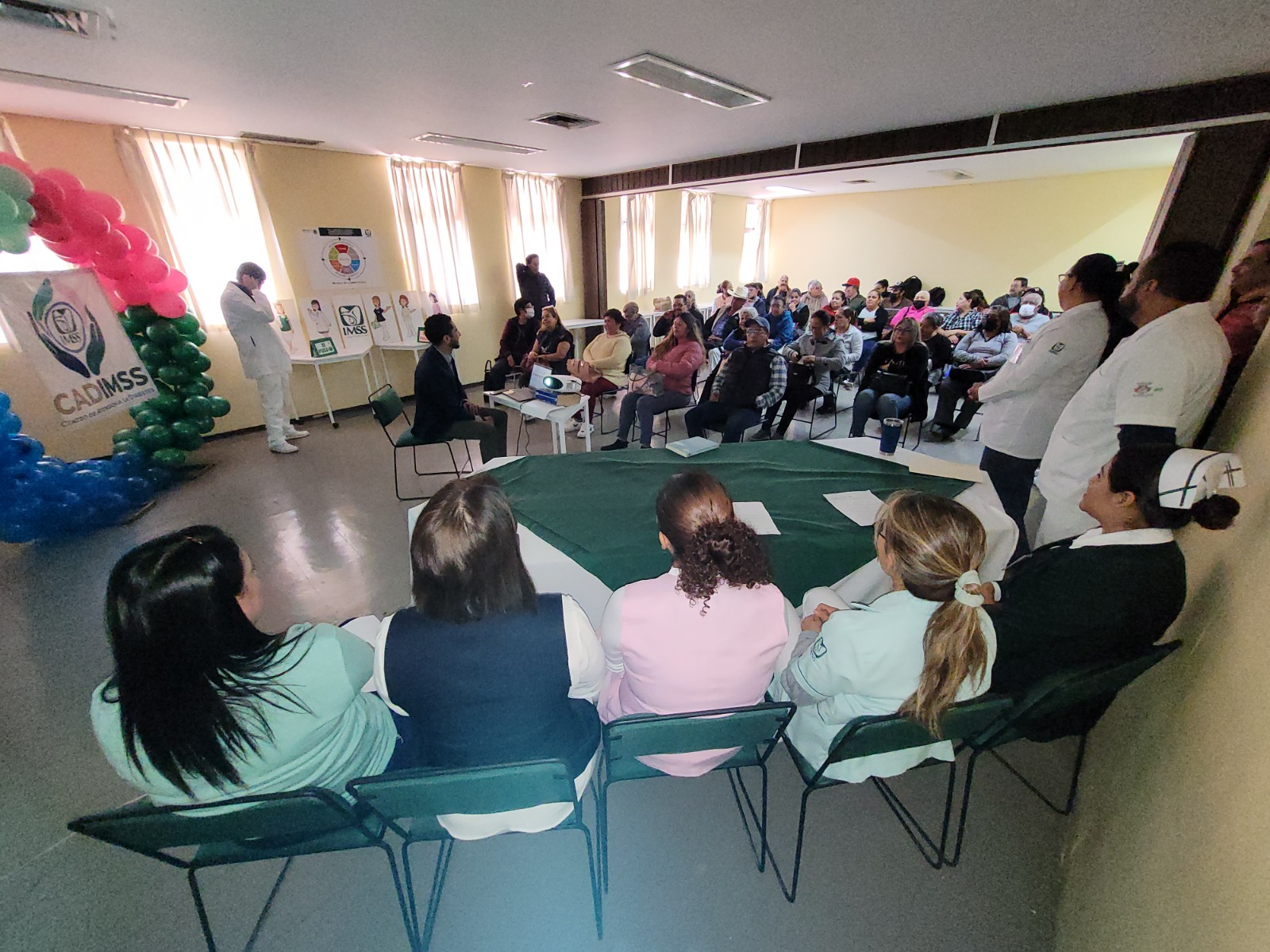 Apoyo y capacitación de CADIMSS para sus derechohabientes en Coahuila / Foto: IMSS Coahuila