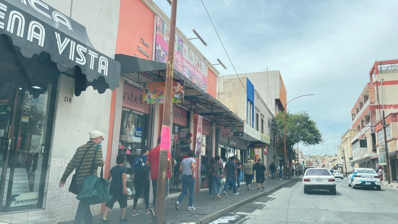 El comercio duranguense reporta un 20% menos en sus ventas que años anteriores. Foto: Aida Campos.