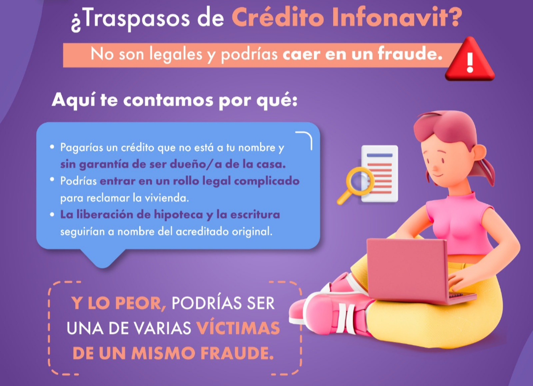 Comparte Infonavit e IMSS información para no caer en fraudes. Imagen: Infonavit