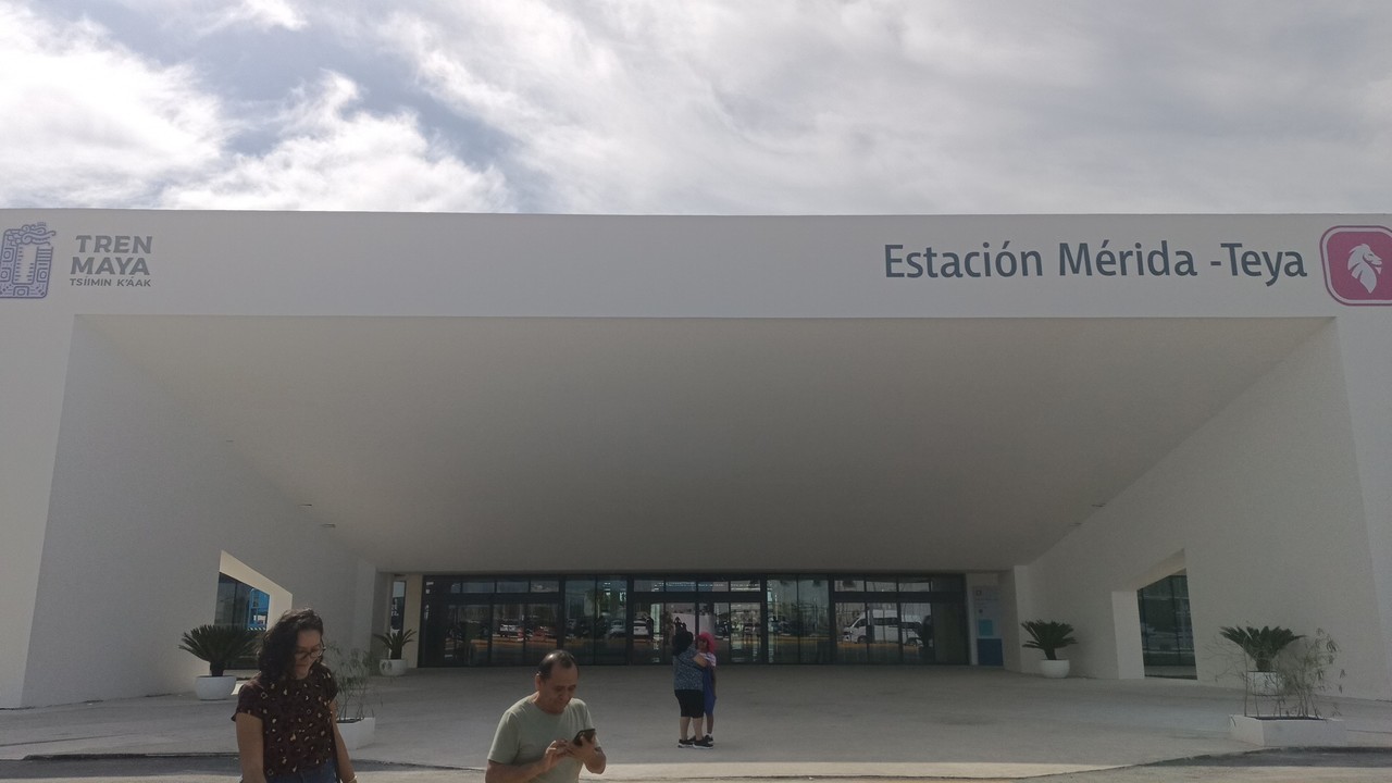 Estación Mérida - Teya. Foto: Redes sociales