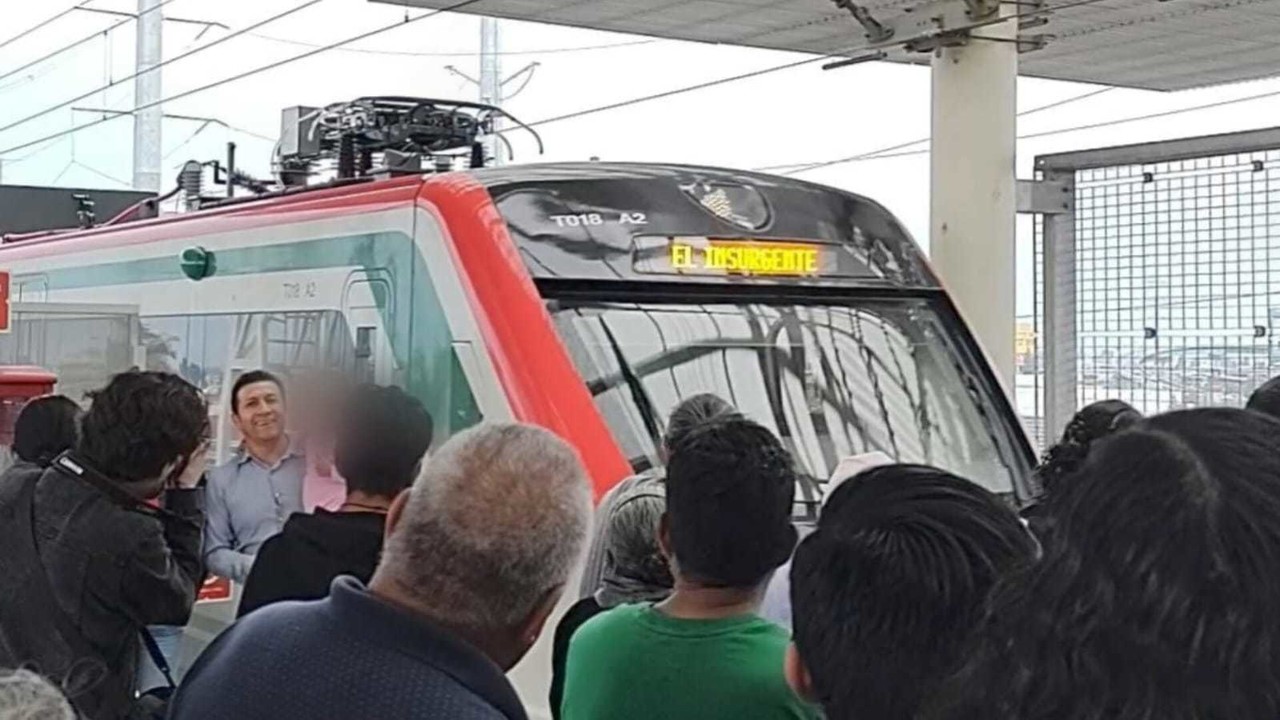 El Tren Interurbano México-Toluca reduce tiempos de traslados. Foto: @Fabiola González