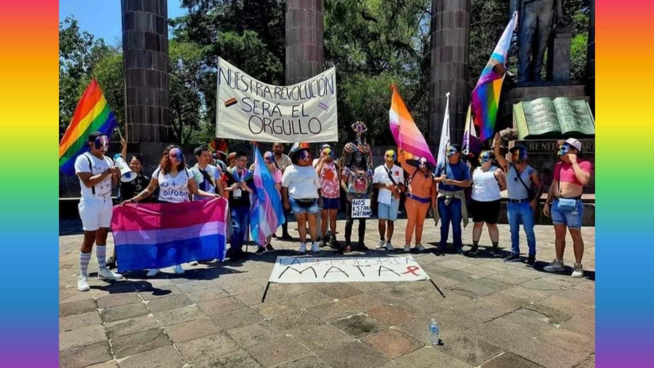 Seguridad y salud para la comunidad LGBT. Foto: @FueraCloset_AC