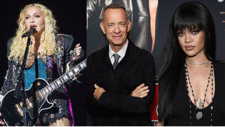 Madonna, Tom Hanks y Rihanna son algunas de las posibles celebridades que pudieron haber tenido contacto con el fallecido magnate. Foto. Especial