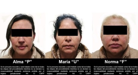 Extradita FGR a tres mujeres por delitos de narcotráfico a Estados Unidos