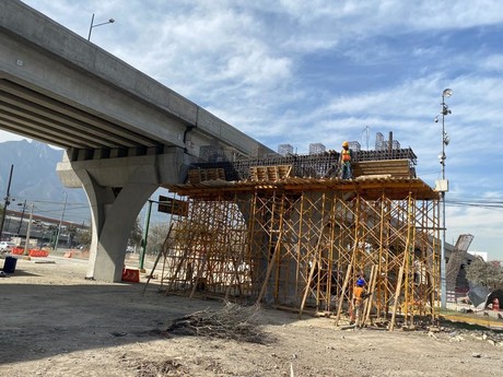 Mega Puente Díaz Ordaz-Ordóñez: avance del 30% en construcción en Santa Catarina
