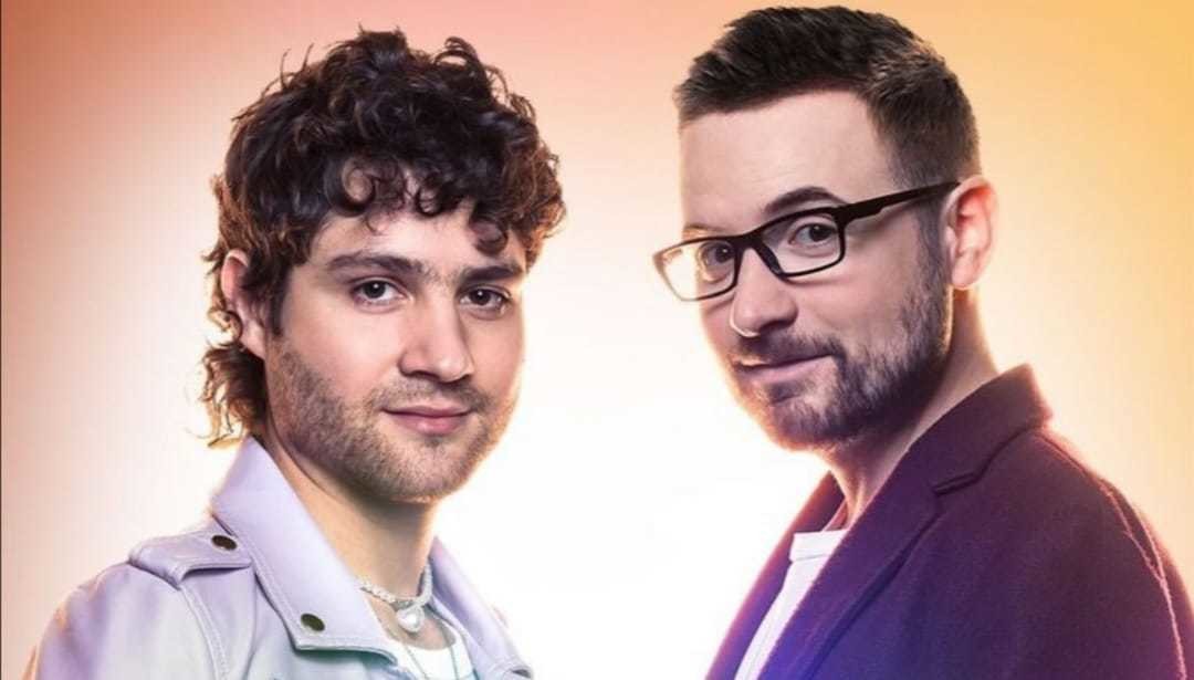 Martín Saracho y Jesús Zavala serán pareja en la versión gay de 'Siete Veces Adiós'. Foto: Instagram