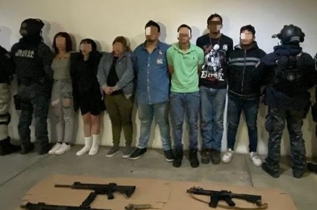Detienen a ocho integrantes de un grupo criminal en Zacatecas