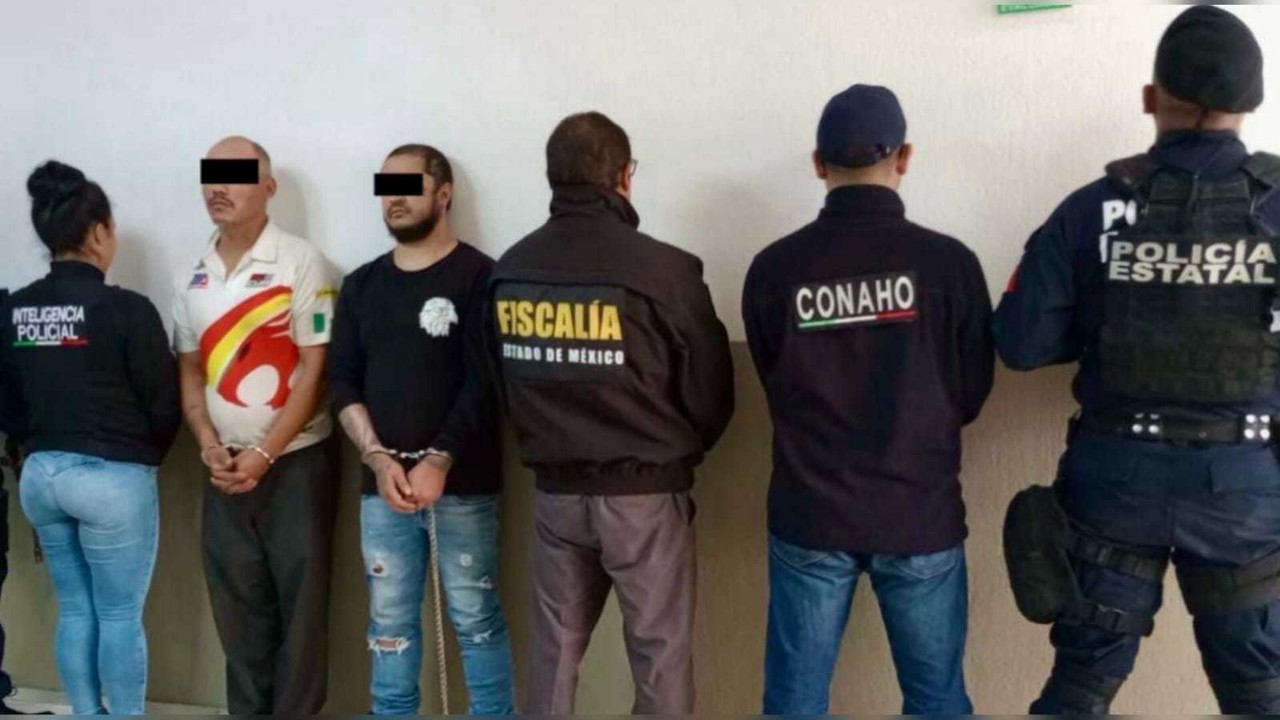 Los detenidos enfrentan cargos por secuestro y homicidio. Foto: SSPC