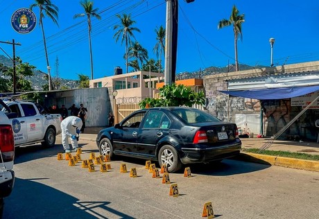 Asesinan a dos policías estatales en Acapulco