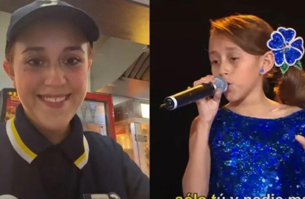 La joven, quien ahora luce el uniforme de la dulcería, compartió su historia de altibajos desde su participación en el programa hasta el presente. Foto: Especial.