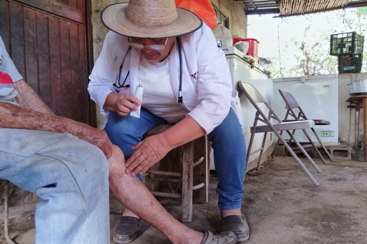 Programa Salud Rural en zona de rancherías en Los Cabos. Foto: Ayuntamiento de Los Cabos