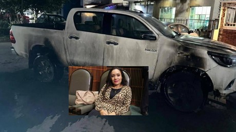 Incendian camioneta de la dirigente de Morena en Jalisco