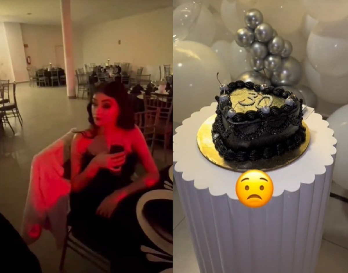 Ana Elsa celebró sus 30 años en grande; sin embargo, sus invitados le cancelaron a última hora. Foto: TikTok maquillajetusideas