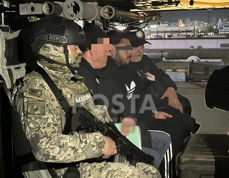Trasladan a 'La Kena' en helicóptero para su extradición (VIDEO)