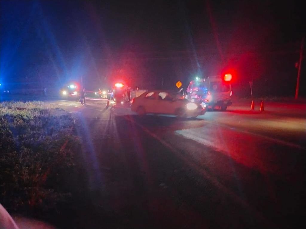 Una persona falleció la tarde-noche del miércoles tras intentar ganarle el paso a un taxi.- Foto de Tele Sur