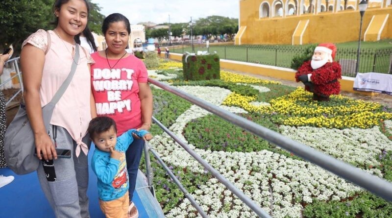 El Gobierno del Estado informó sobre la cifra de visitantes que se registró durante los días que duró la actividad del Paseo de las Flores.- Foto del Gobierno de Yucatán