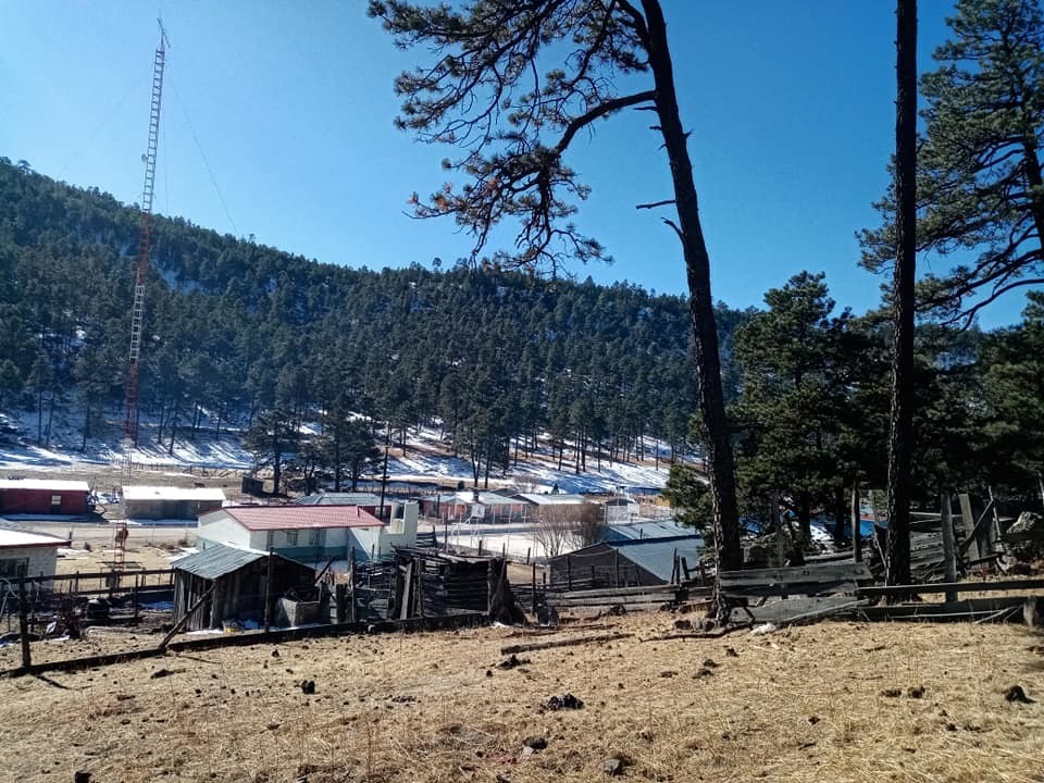 La Rosilla, municipio de Guanceví es considerado el Congelador de México debido al registro de bajas temperaturas. Foto: Facebook La Rosilla, Guanaceví.