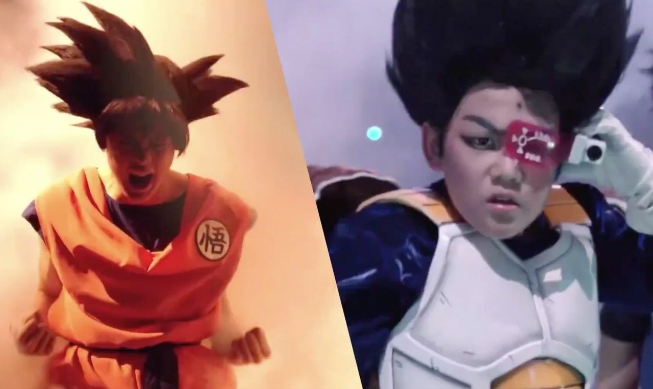El espectáculo de Dragon Ball presentó a talentosos bailarines que recrearon las icónicas escenas de lucha y aventuras de Goku y sus amigos. Foto: X @sugouicastmx.