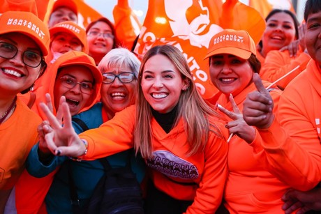 Arrasaría Mariana Rodríguez en intención al voto por la alcaldía de Monterrey