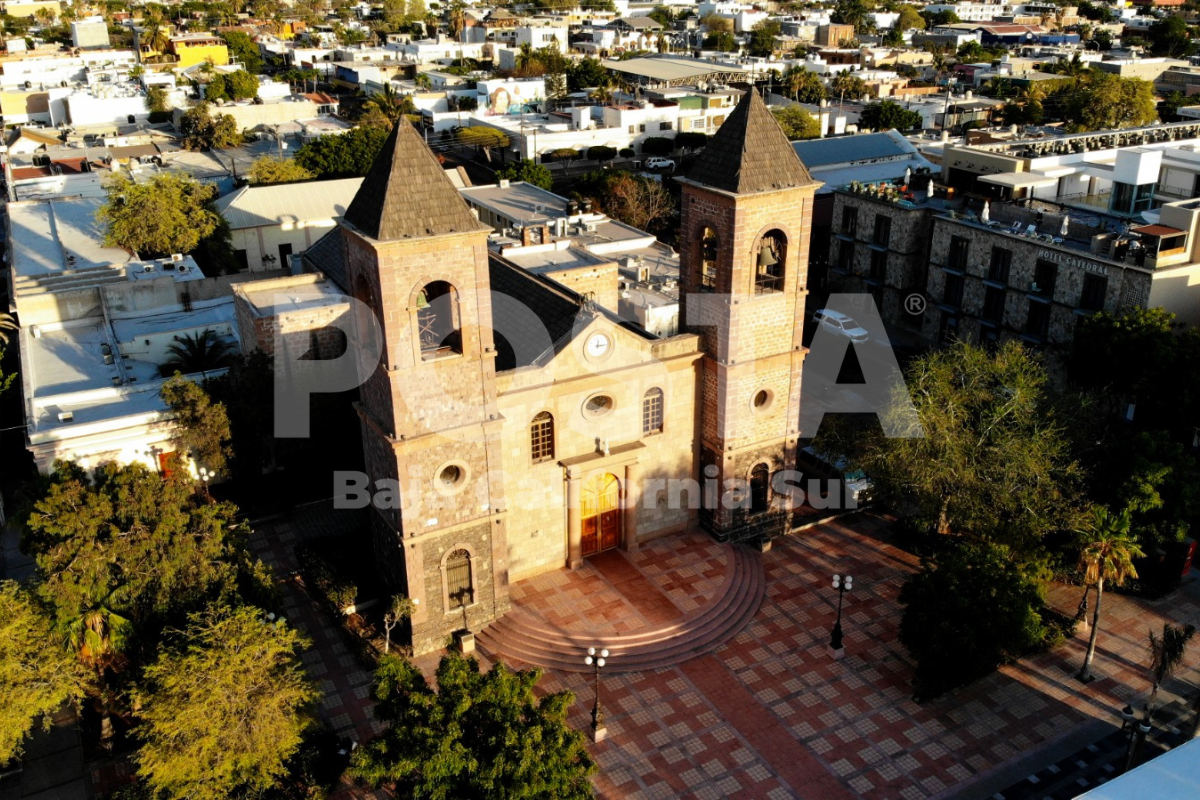 Catedral de La Paz es un lugar de interés para visitantes. Foto: Joel Cosío / POSTA BCS