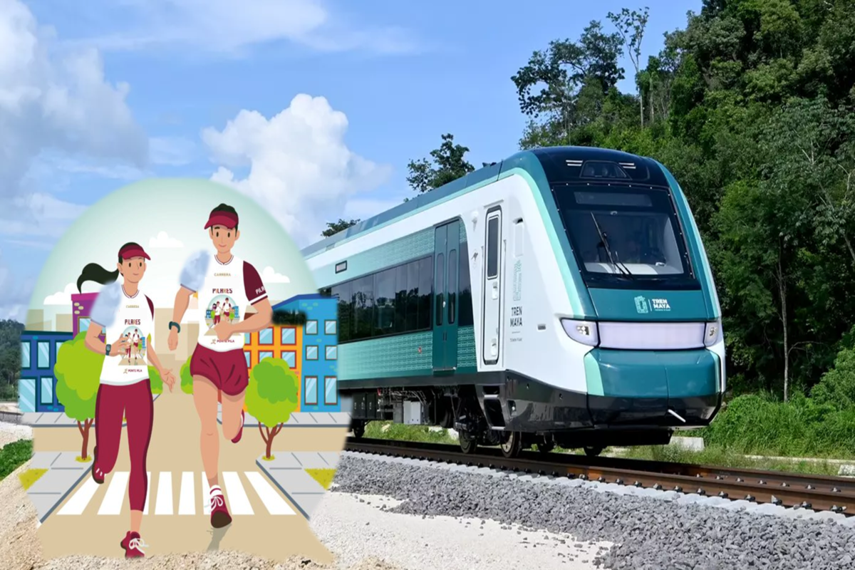 Corre la carrera de 'Los PILARES del Amor' y ganate un viaje al tren MAYA.       Foto: Especial