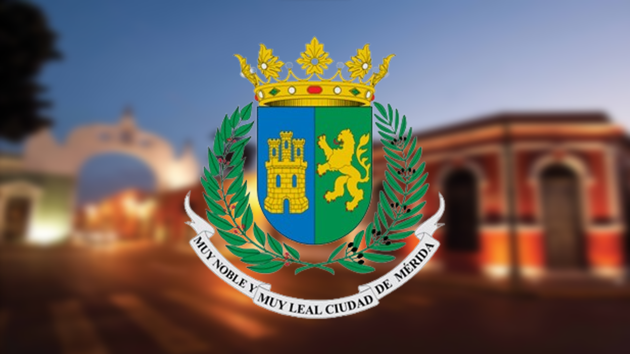 ¿Qué significa el escudo de armas de la ciudad de Mérida, Yucatán?